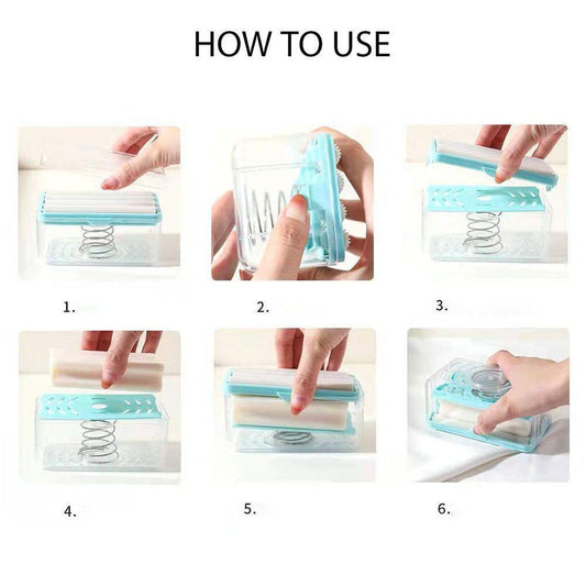 Soap Roller Dispenser For Clothes Washing